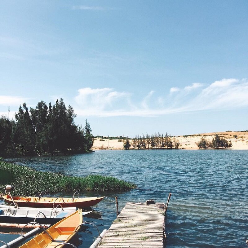 địa điểm bàu sen phan thiết