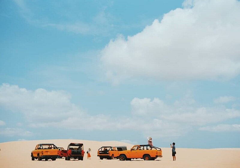 cảnh đẹp Bàu Trắng