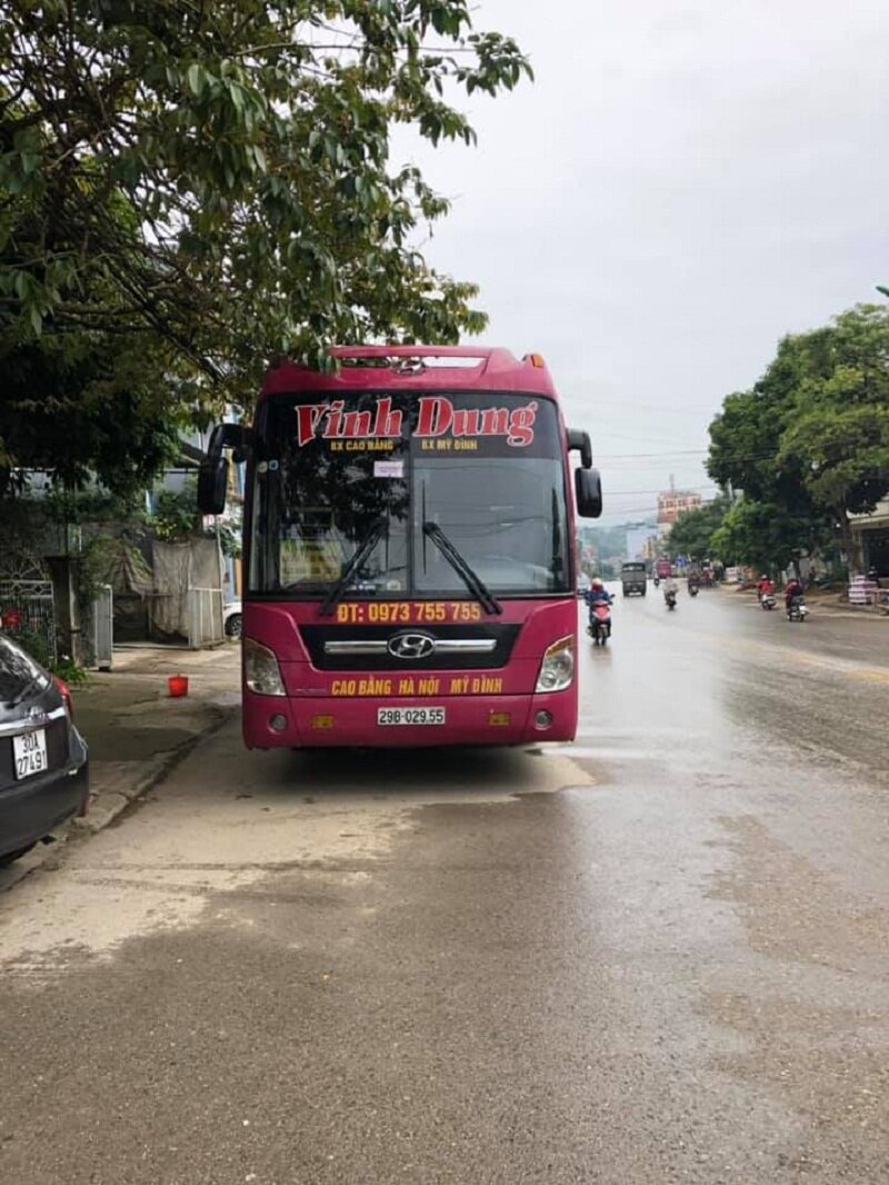 nhà xe vĩnh dung hà nội cao bằng